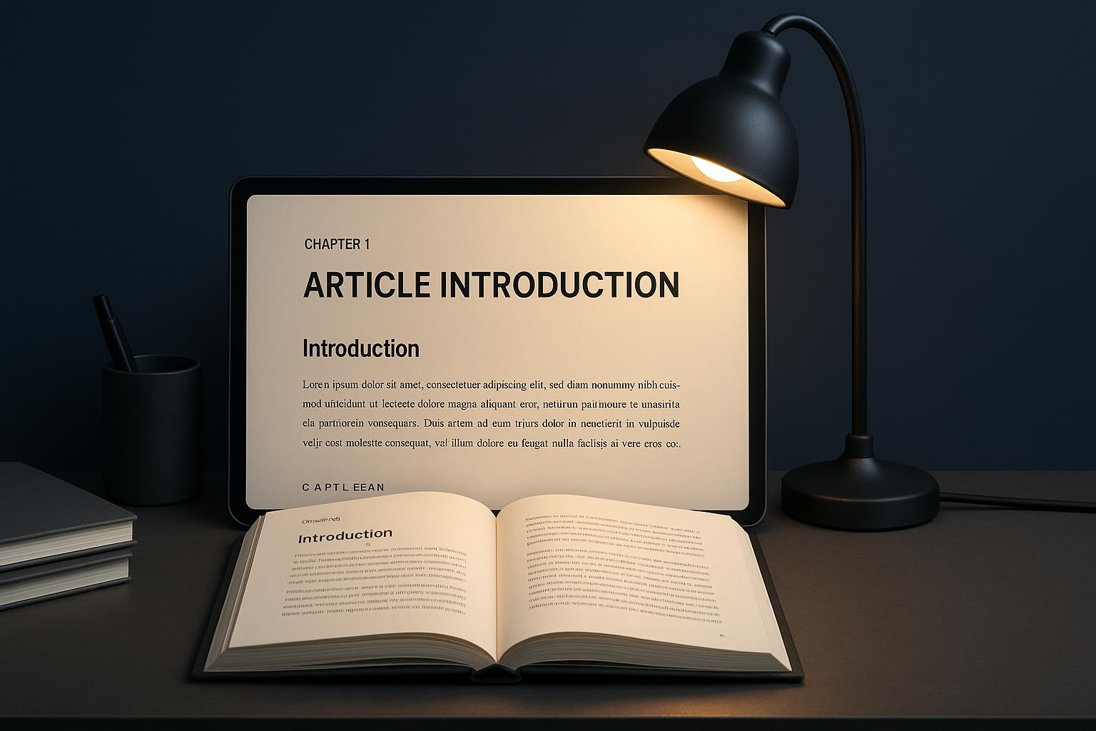 Introduction to crypto gambling guide with structured content layout