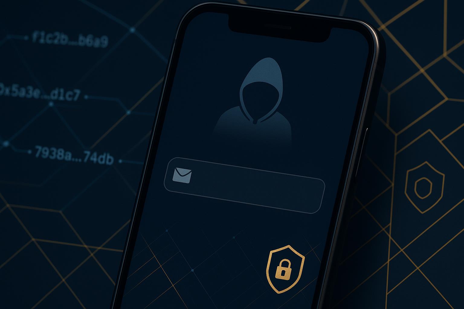 Anonymous crypto betting login requiring only email without identity verification