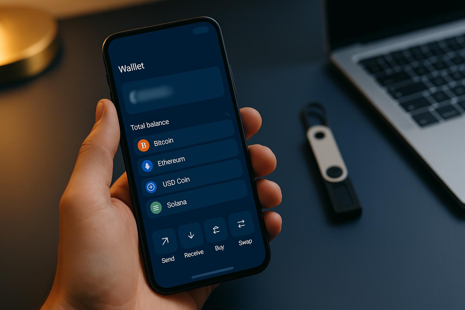 Setting up cryptocurrency wallet on mobile device for casino gaming