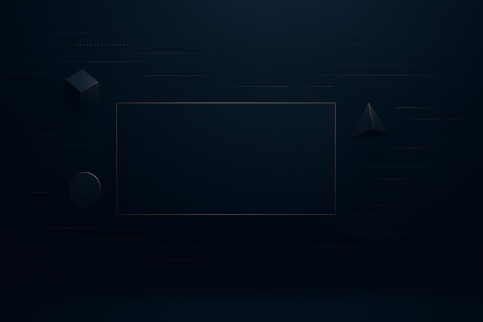 Abstract digital interface representing unavailable section content