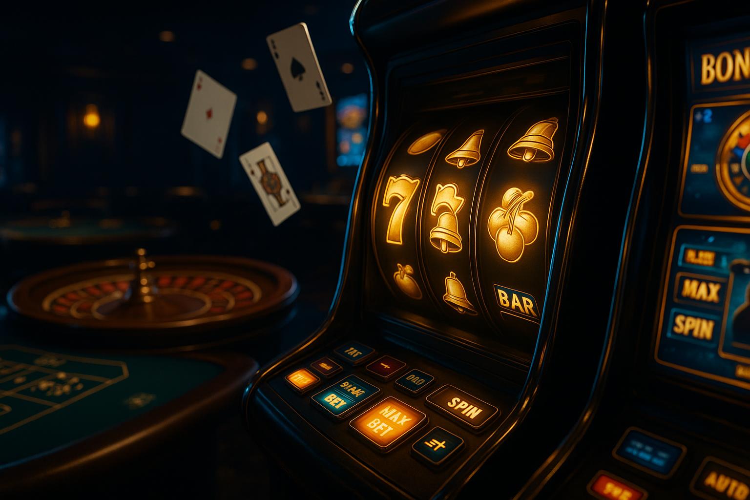 Variety of USDT casino games including slots, roulette, and live dealer tables