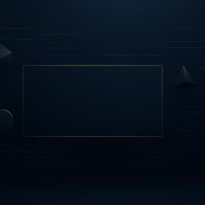 Abstract digital interface representing unavailable section content