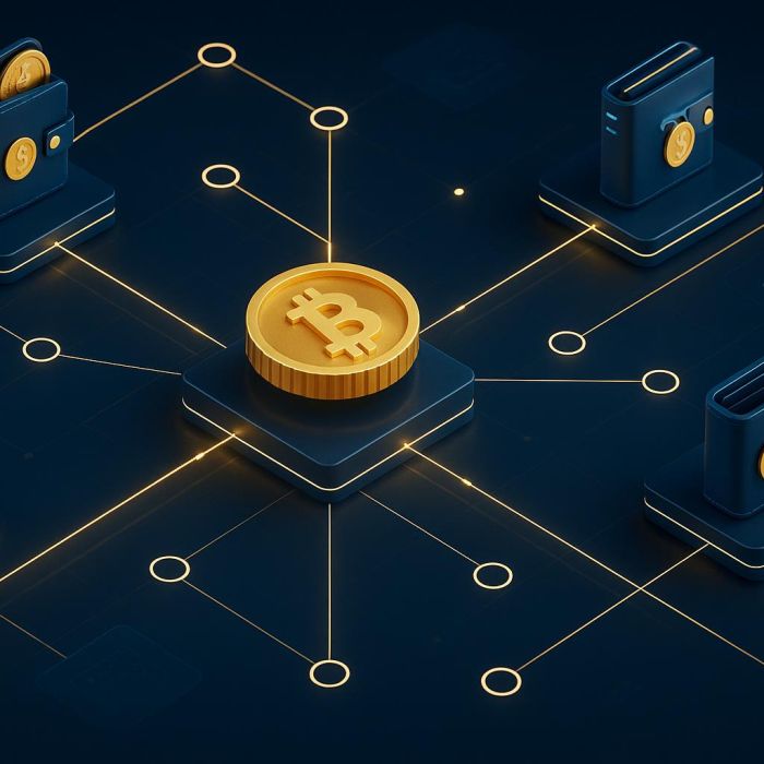 Blockchain network connecting cryptocurrency wallets to online gaming platforms